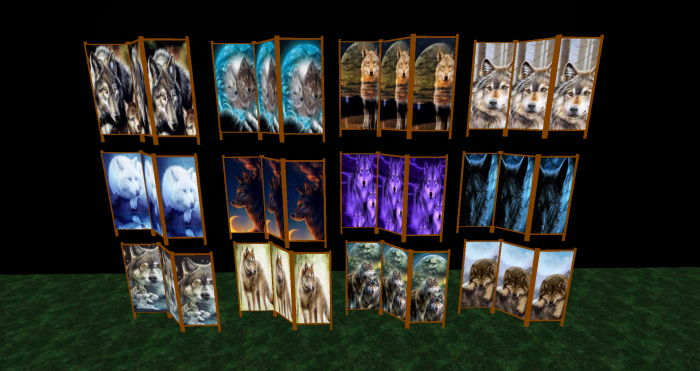 Wolf Room Dividers Collection