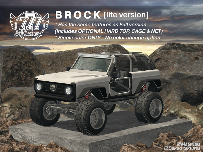 [777-lite] BROCK - Snow (Add)