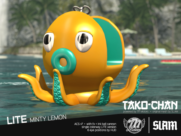 [777xSLAM] TAKO-CHAN [Minty Lemon] (Add)
