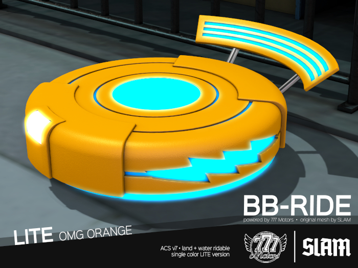 [777xSLAM] BB-RIDE [lite/OMG ORANGE] (Add)