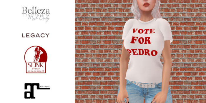 Vote For Pedro Women's Classic Tee 