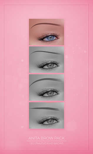 {T} - Anita Brow Pack DEMO - {Lelutka Evo X}