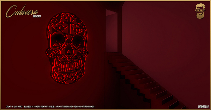 Calavera Backdrop - The Bearded Guy