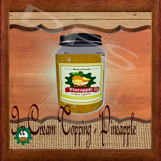 DFSTexture- Ice Cream Topping - Pineapple