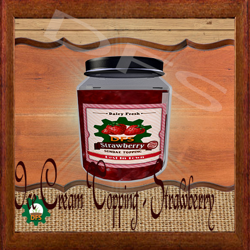 DFSTexture- Ice Cream Topping - Strawberry