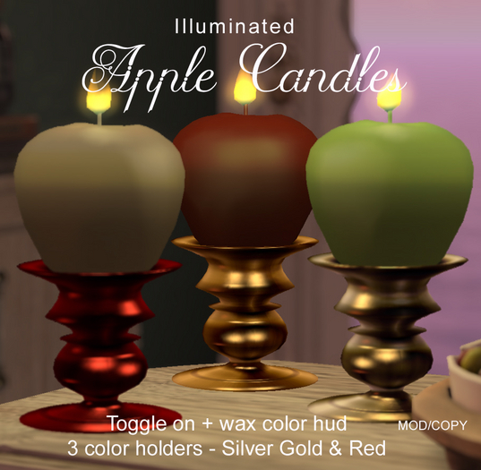 APPLE CANDLES