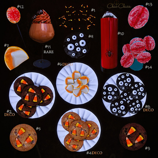 :::ChicChica:::: Halloween sweets Set