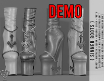 DEMO - sixx - Sinner Boots - {DEMO}
