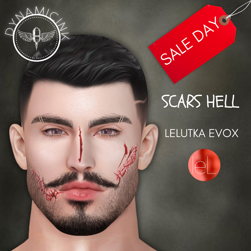 Dynamic Ink face scar hell