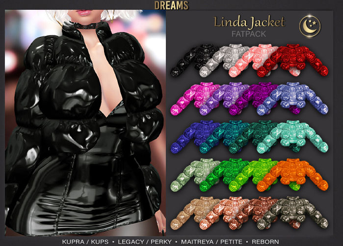 - DS - Linda Jacket - FATPACK LATEX - [ADD]