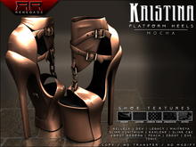 [Renegade] Kristina Platform Heels - Mocha
