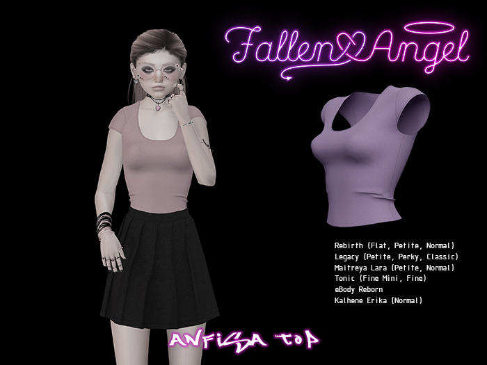.:: Fallen Angel ::. Anfisa Top Purple