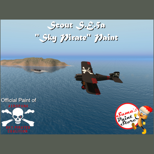 S.E.5a Scout "Sky Pirate" Paintbucket