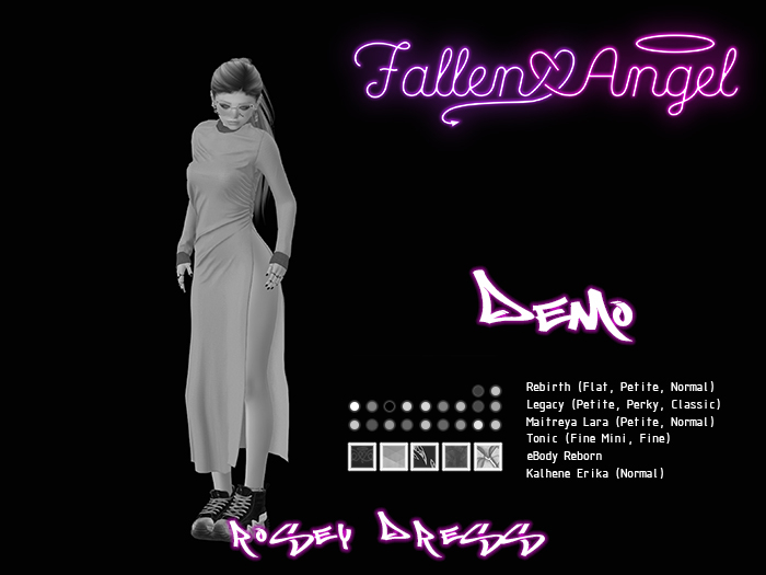 DEMO .:: Fallen Angel ::. Rosey Dress