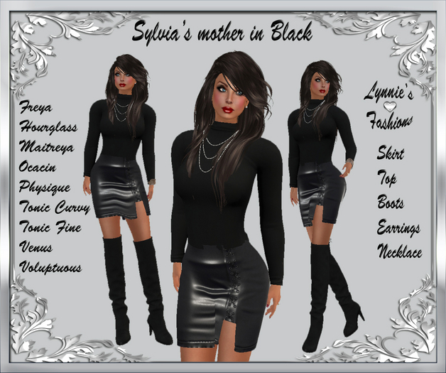SYLVIA'S MOTHER IN BLACK UNPACK
