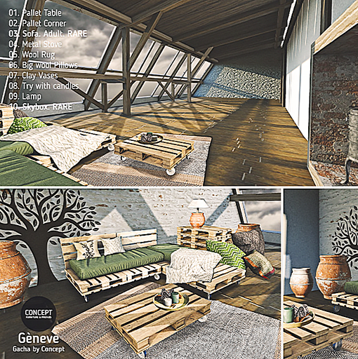Concept} *10. Geneve.Skybox. RARE