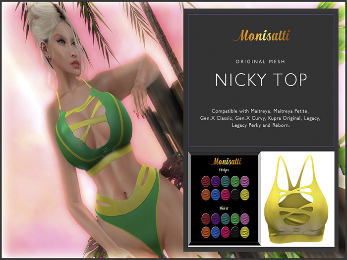 ::Monisatti:: Nicky Top Yellow