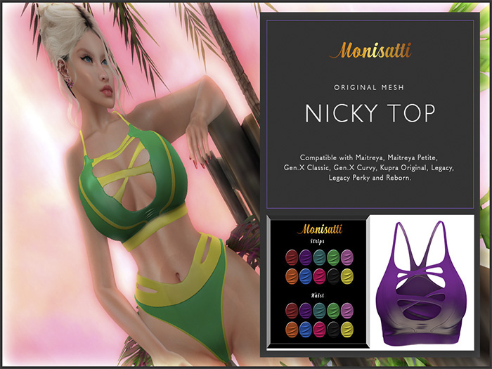 ::Monisatti:: Nicky Top Purple