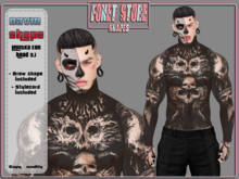 Lelutka shape Eon Head 3.1 Davin EvoX