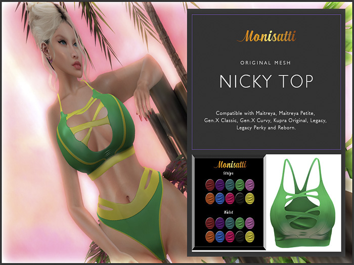 ::Monisatti:: Nicky Top Green