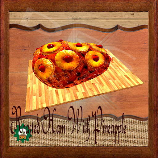 DFSTexture- Roasted Ham With Pineapple