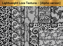 Lightweight Lace Textures - [Alpha version ] B