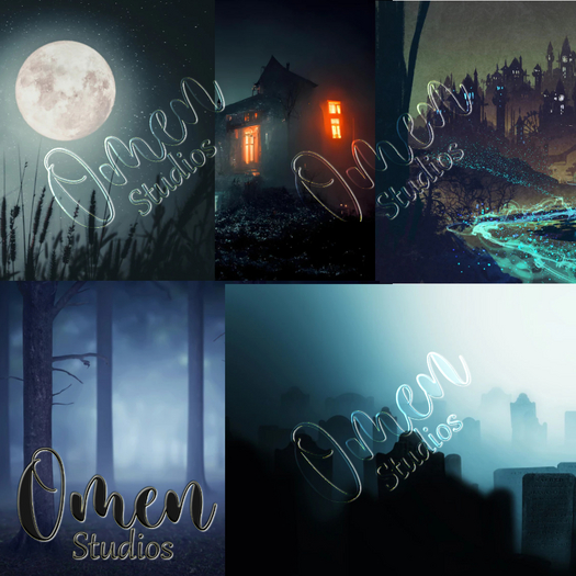 [ + OMEN STUDIOS + ] HAUNTING BACKGROUNDS SET 2 [ ADD ]