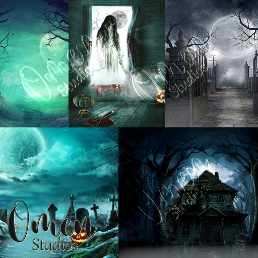 [ + OMEN STUDIOS + ] HAUNTING BACKGROUNDS SET 4 [ ADD ]