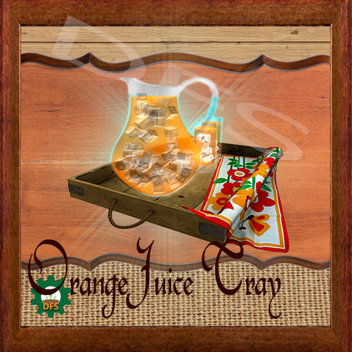 DFSTexture- Orange Juice Tray