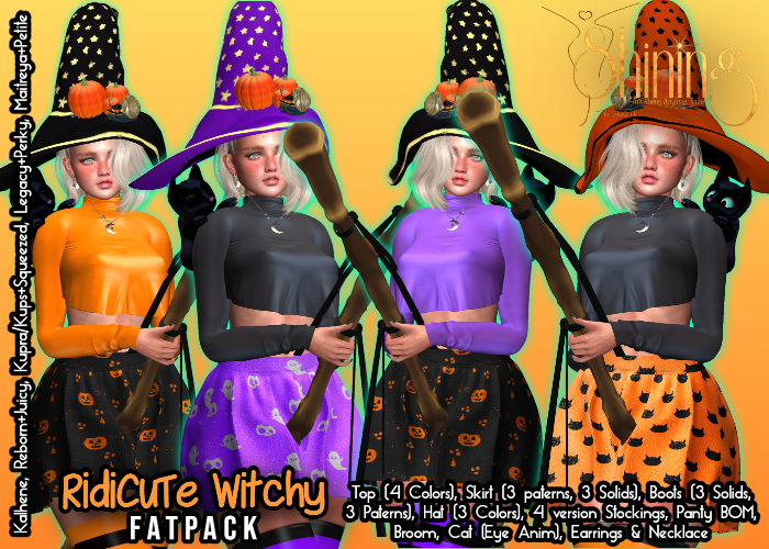 *Shining* RidiCuTe Witchy FATPACK