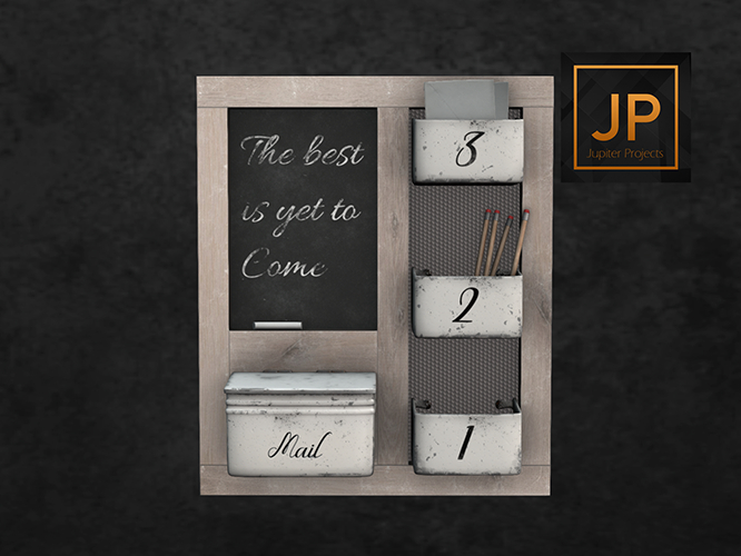 8-Serenity Style- Farm Office Mail Panel