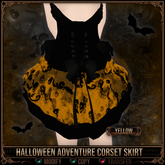 *C:K* Halloween Adventure Corset Skirt - Yellow