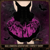 *C:K* Halloween Adventure Corset Skirt - Pink