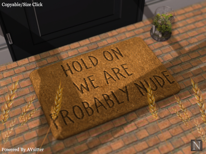 [Nerium] Welcome Mat - Nude