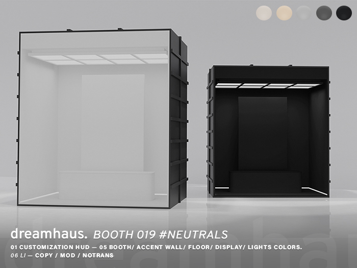 Dreamhaus. Booth 019 #NEUTRALS