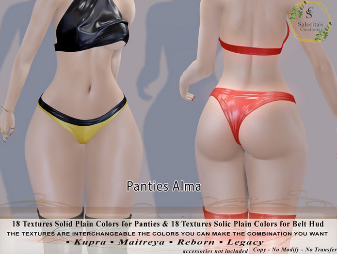 Panties Alma*Salesita's Creations**SC*Box.