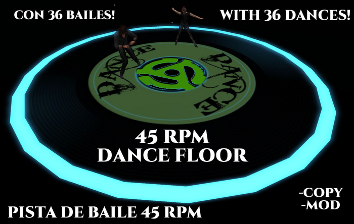 45 RPM DANCE FLOOR - PISTA DE BAILE 45 RPM