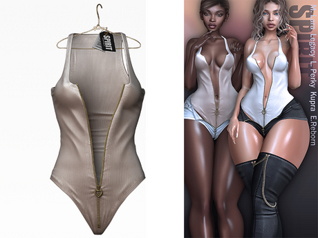 Second Life Marketplace - SPIRIT - Barry bodysuit [NUDE]
