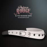 POISON ROUGE Blythe Headband White