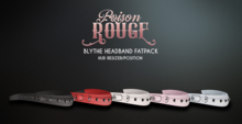 POISON ROUGE Blythe Headband FATPACK