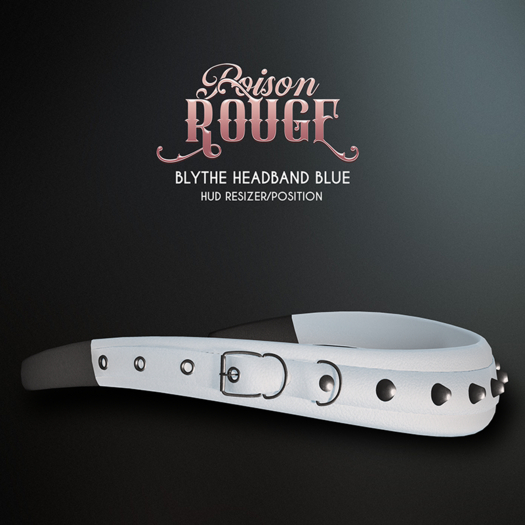 POISON ROUGE Blythe Headband Blue