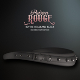 POISON ROUGE Blythe Headband Black