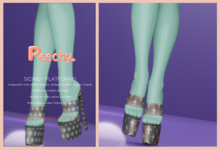 Peechy. Sidney Platforms *Halloween Ed* - POLKA DOTS
