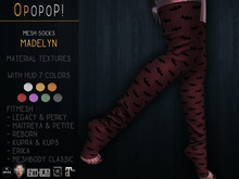 OPOPOP ! Mesh Socks MADELYN V#2
