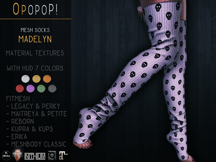 OPOPOP ! Mesh Socks MADELYN V#5