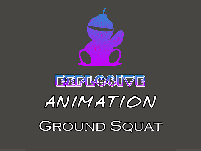 Explosive animation - Ground Squat Full Perm