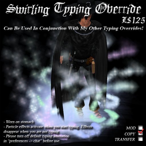 Swirling Typing Override