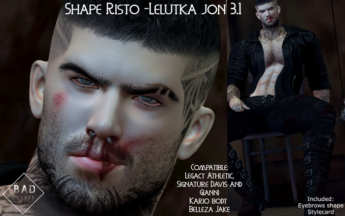 SHAPE RISTO-LELUTKA JON 3.1