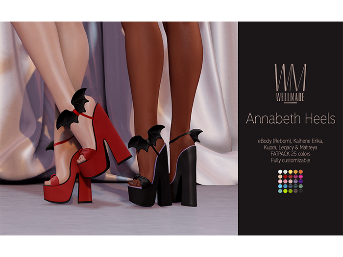 [WellMade] Annabeth Heels 