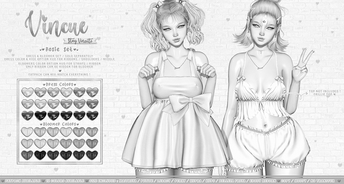 Vincue / Rosie Set - DEMO